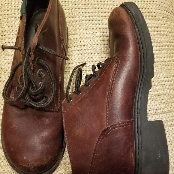 VTG Eastland Leather Lace Up Chukka Ankle Boots Booties Shoes 9 - Picture 7 of 7